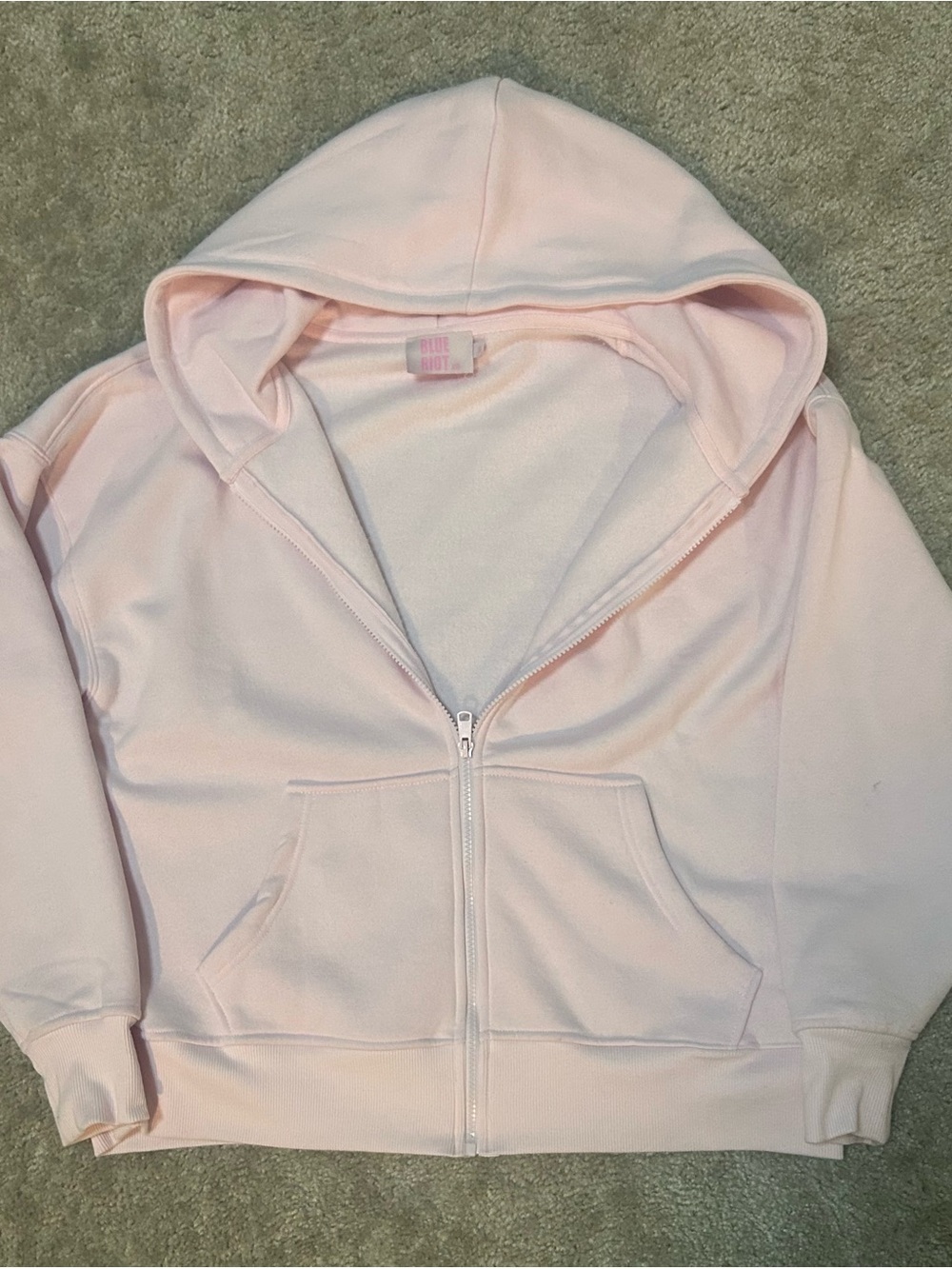 Soft Pink women’s Zip-Up Hoodie